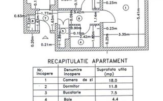 Apartament 2 camere - 55 mp - 800 m metrou Crangasi - Schiță 7