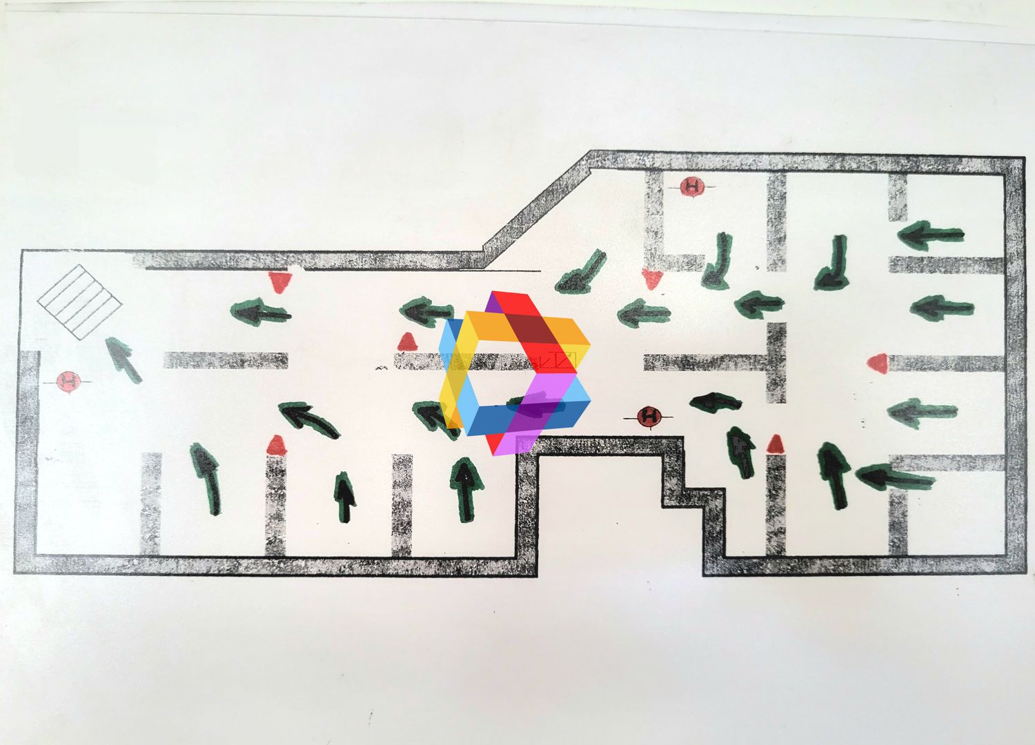 Spatiu comercial de inchiriat - 1.000 mp - Schiță 13