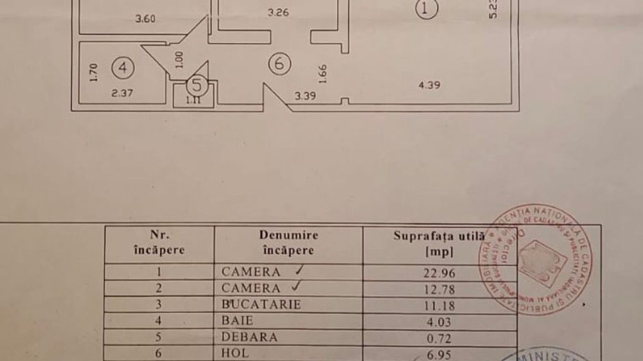 2 CAMERE BULEVARDUL BUREBISTA - Schiță 7