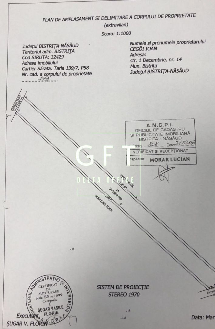 Teren extravilan, zona Sarata - Poză 4