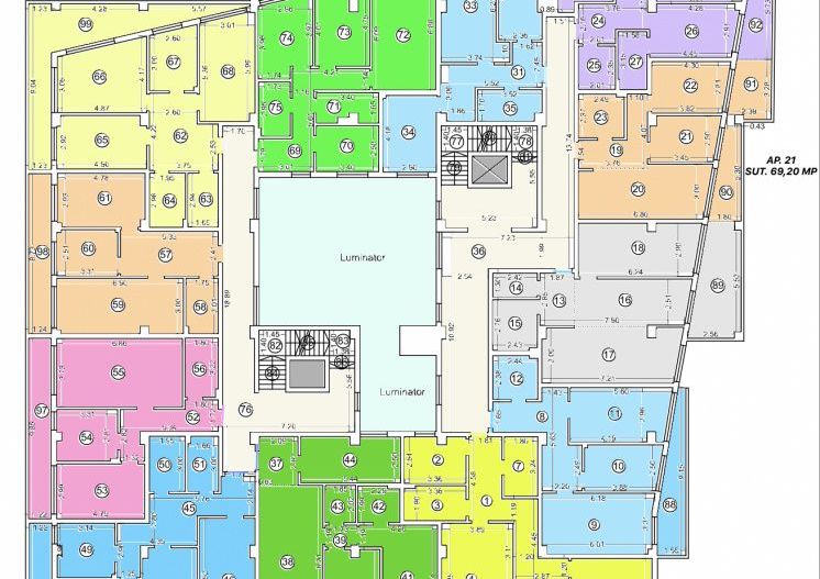 Tomis Nord- Vanzare apartament decomandat cu 2 camere,  bloc nou. - Poză 5