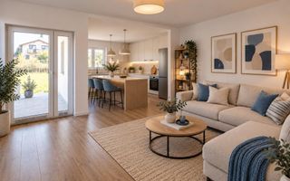 Duplex P+E în Moșnița Nouă, 3 dormitoare, 3 bai, teren 403 mp. Comision 0% - Poză 5