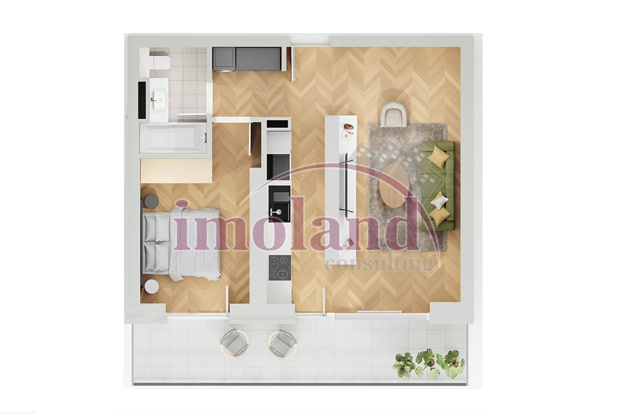 Vanzare - apartament 2 camere - NOU - Sisesti - Poză 11