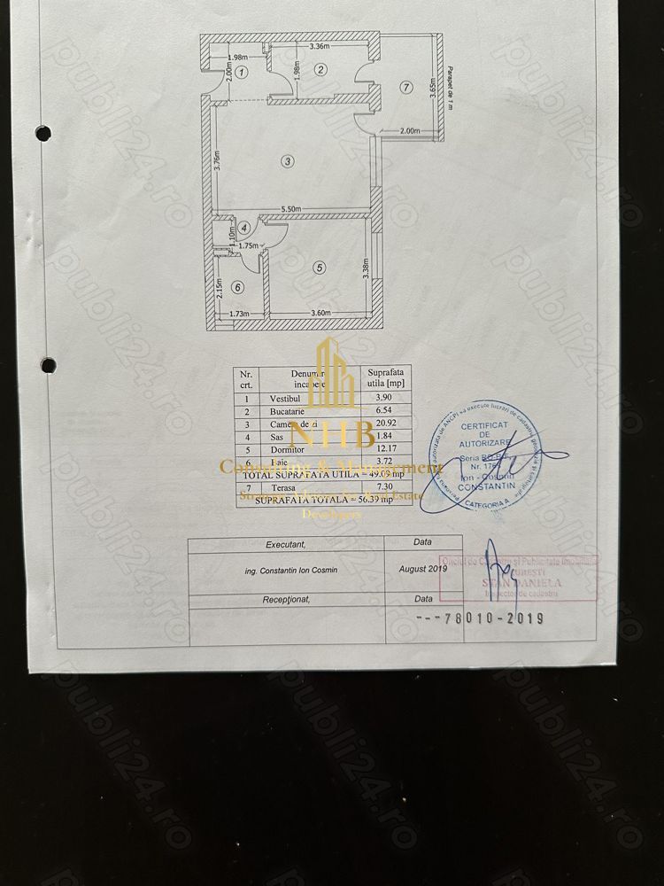 Apartament de 2 camere in Greenfield Residence complet mobilat/utilat - Poză 9