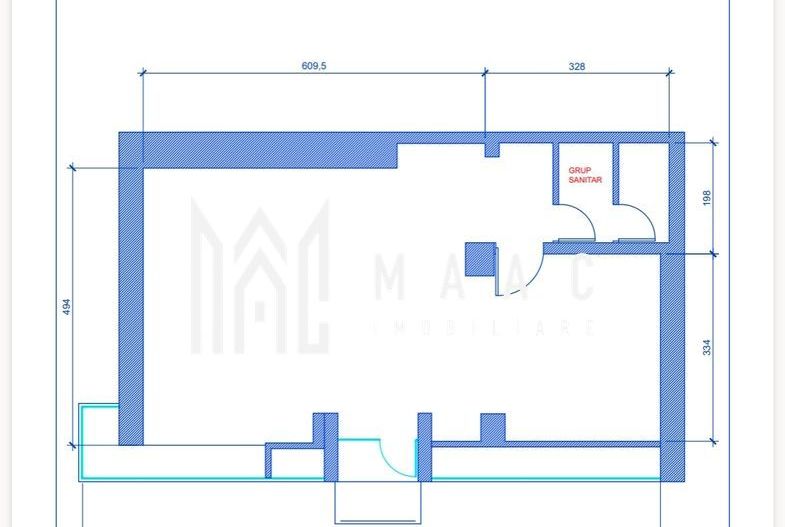 2 Spatii comerciale la strada | 115MP | 3 intrari | Vitrina - Poză 5