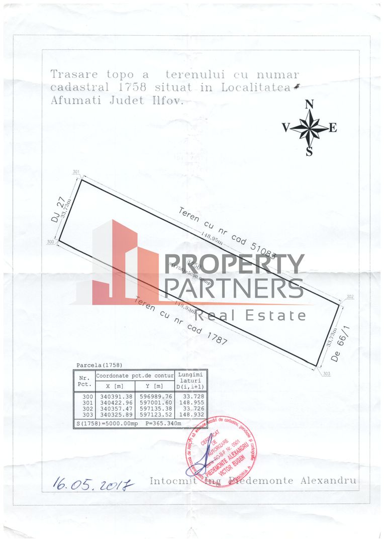 Teren 5000 mp Stefanestii- Dascalu - Poză 1