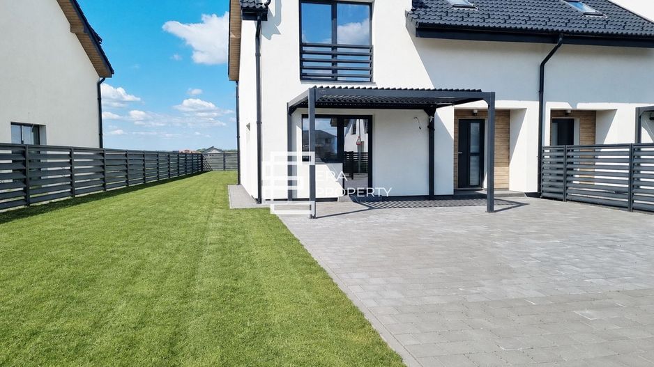 Duplex modern 4 camere, 110 mp utili, teren 380 mp – Șura Mică - Poză 1