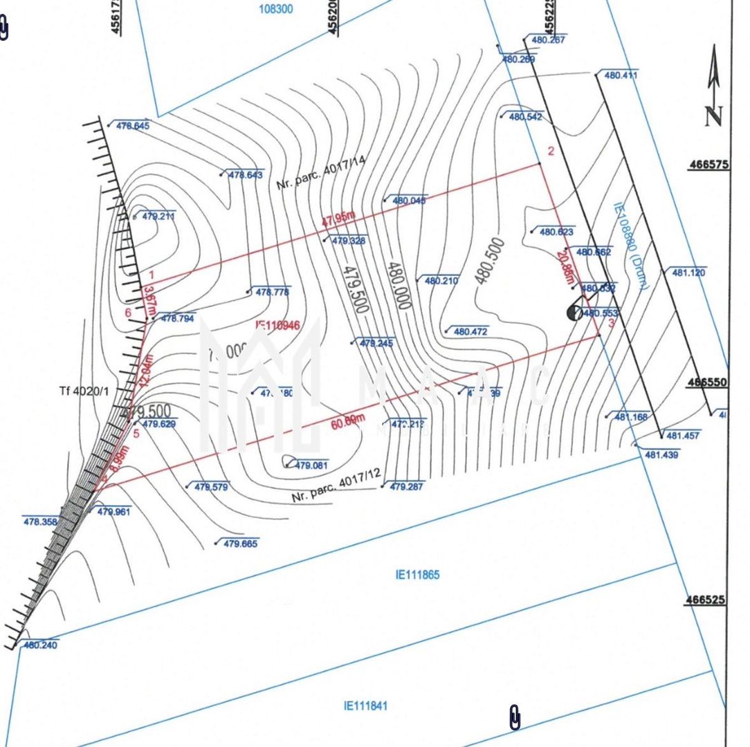 Teren intravilan 1100 mp | Valea Avrigului, Avrig | 21 m deschidere - Poză 5