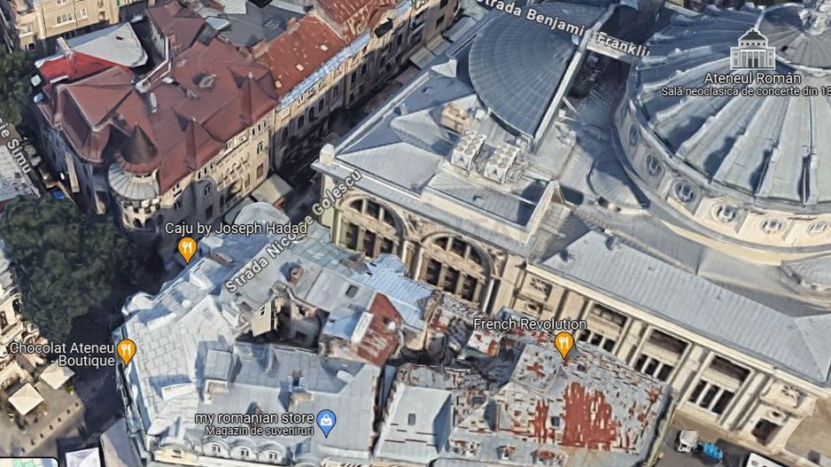 Cladire cu potential turistic in spatele Ateneului Roman - Poză 3