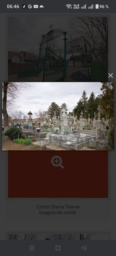 Loc de veci în Cimitirul Sfânta Treime Păcurari, aproape de strada principală - Poză 2