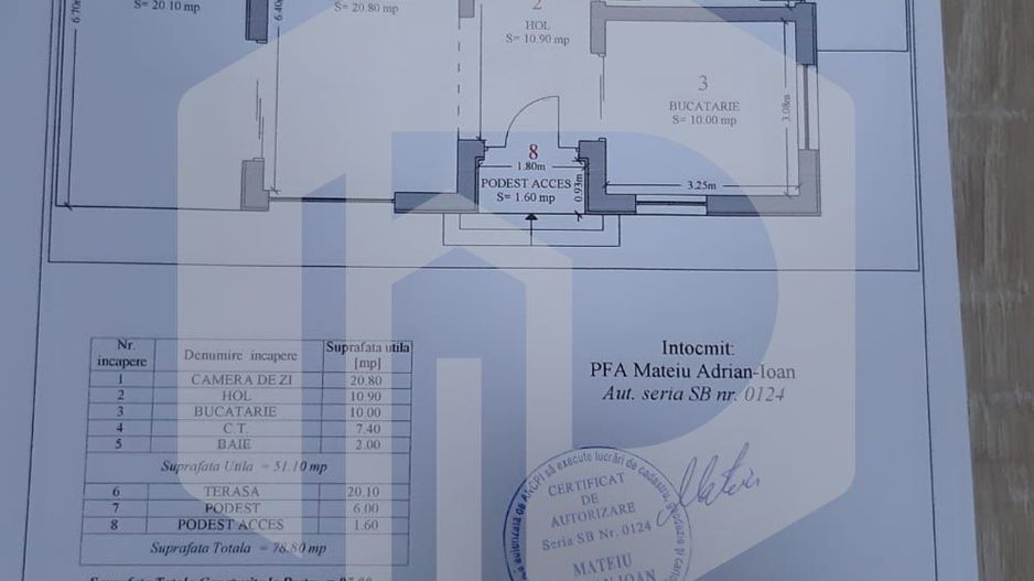 Casa individuala in Tocile-Sadu / 1400 mp teren. 4 dormitoare - Poză 6