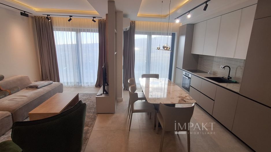 Apartament modern cu 3 camere pe doua niveluri in Buna Ziua - Poză 1