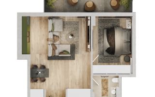 APARTAMENT 2 CAMERE | BLOC NOU | LANGA PARCUL TEI - Poză 7