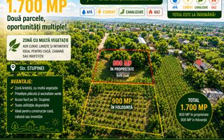 TEREN CU PRIVELIȘTE PANORAMICĂ EXCEPȚIONALĂ – 1.700 MP, ZONA GURA BUSTEI; - Poză 2