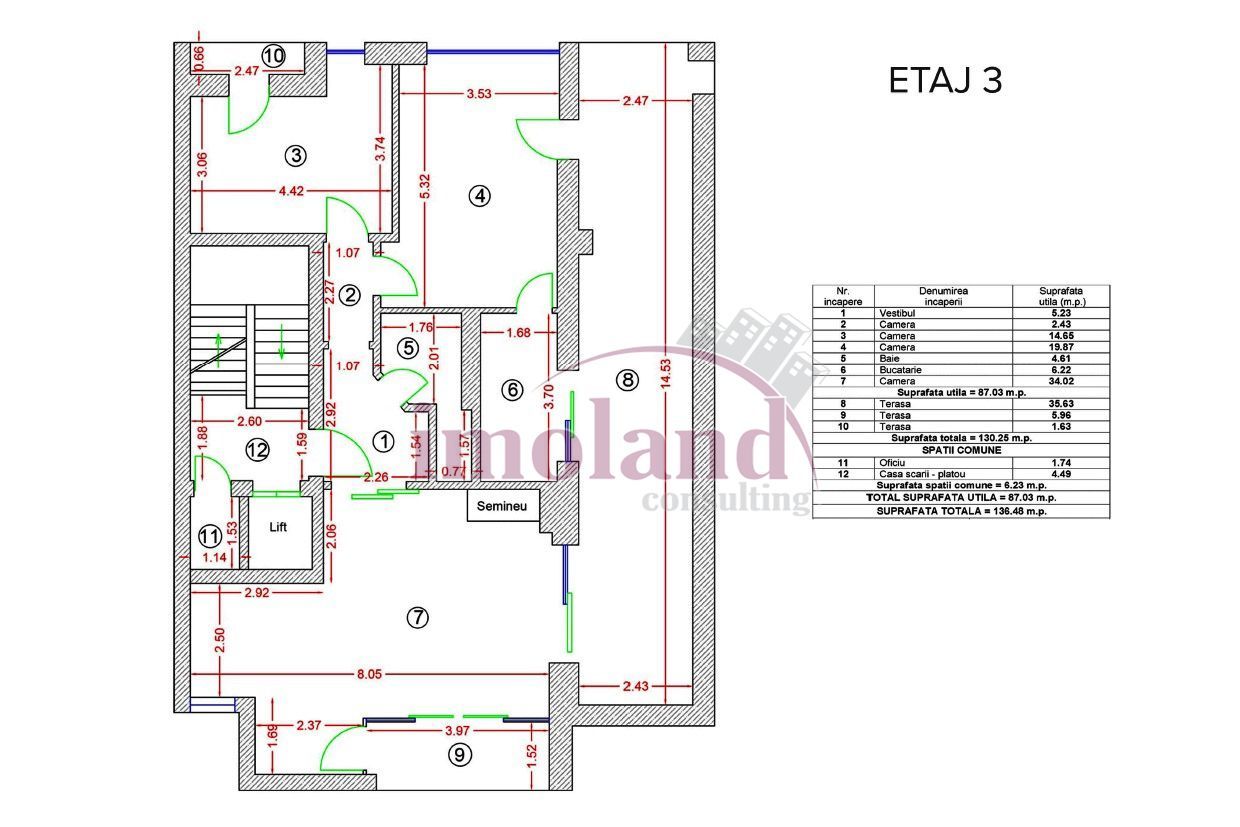 Cladire Reprezentativa - Dorobanti Capitale - Schiță 13