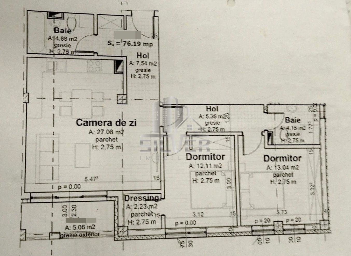 Apartament cu 3 camere la cheie! - Poză 15