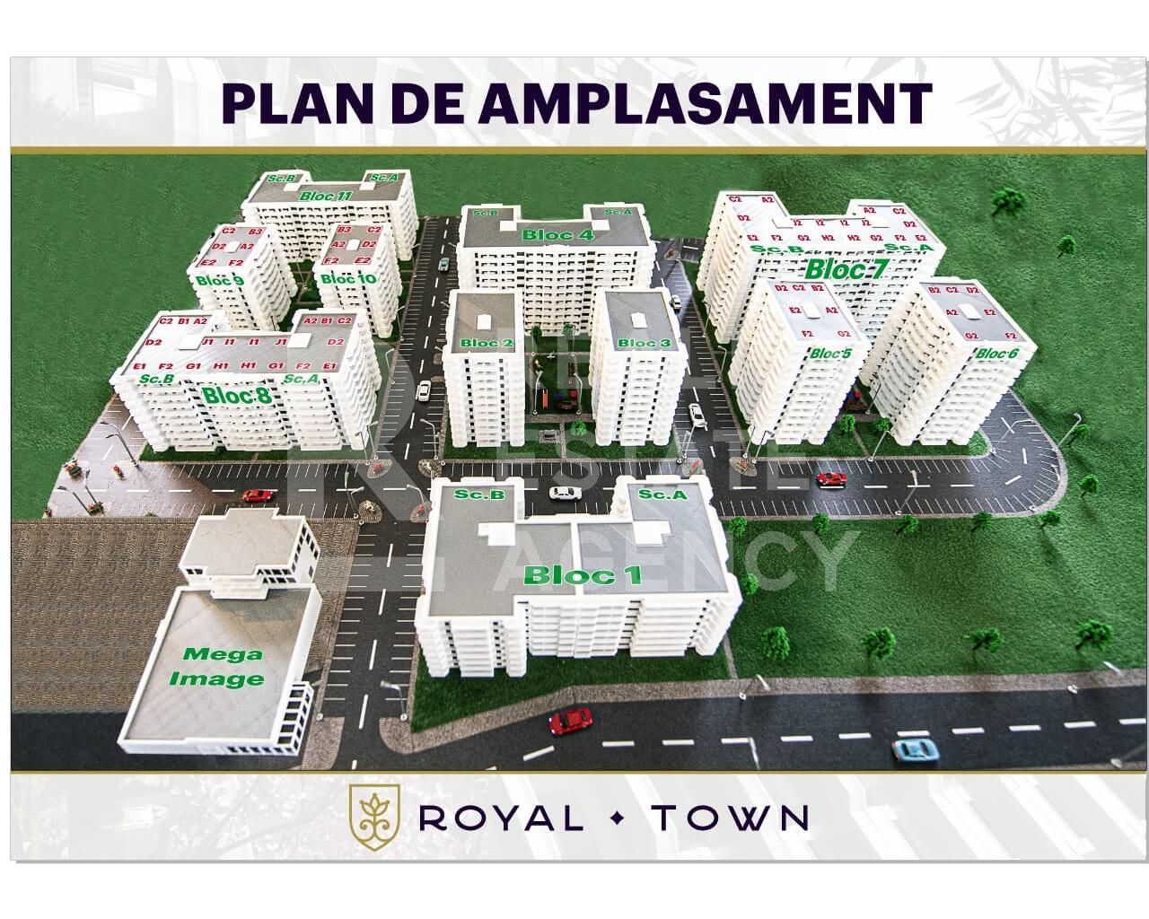 Apartament cu o cameră, de tip G1 - Royal Town Copou - Poză 2