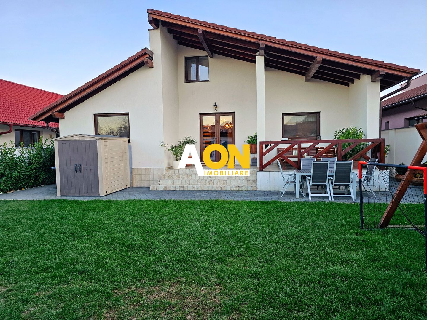 Casa noua, 6 camere, P+M, toate utilitatile, 608 mp teren, Micesti - Poză 2