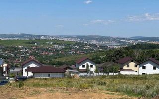 Teren intravilan 876mp, asfalt, utilitati, view, padure, la 8min Lidl - Poză 2