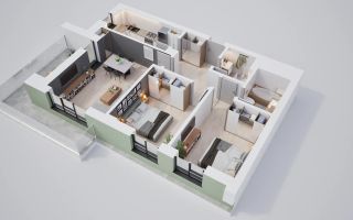 Apartament modern cu 3 camere, Rate la Dezvoltator 7 ani - Poză 11