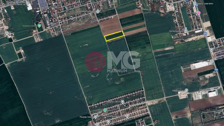 teren de vanzare Balotesti - spate Therme - Poză 2