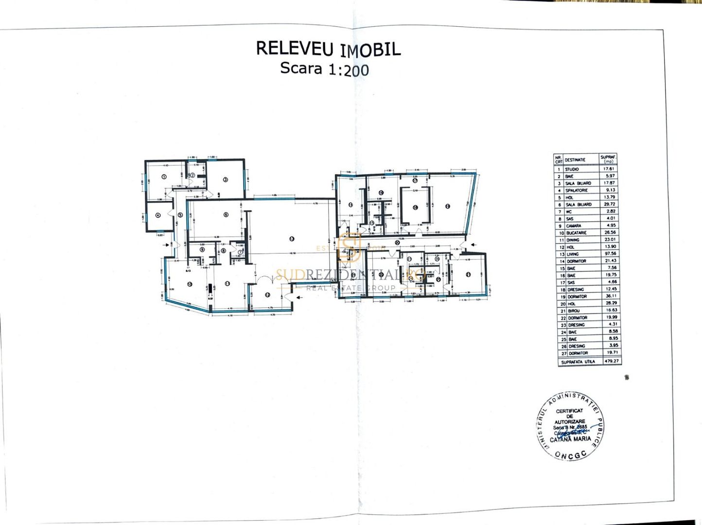 Vila exclusivista cu piscina, sauna si crama, 479.27 mp, langa padure - Poză 14
