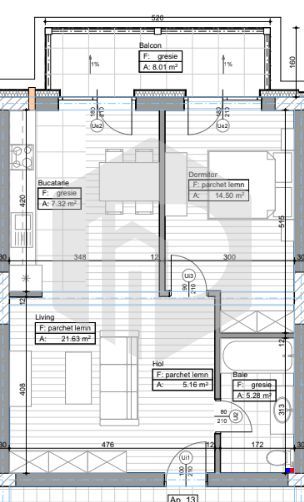Selimbar | Etaj 1 | Apartament 2 camere | Boxa | Pictor Brana - Poză 3