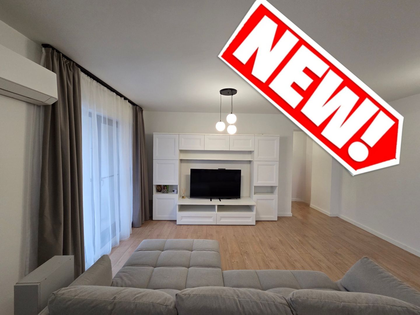 NOU! Apartament 3 camere complet mobilat, finisaje de calitate - Poză 1