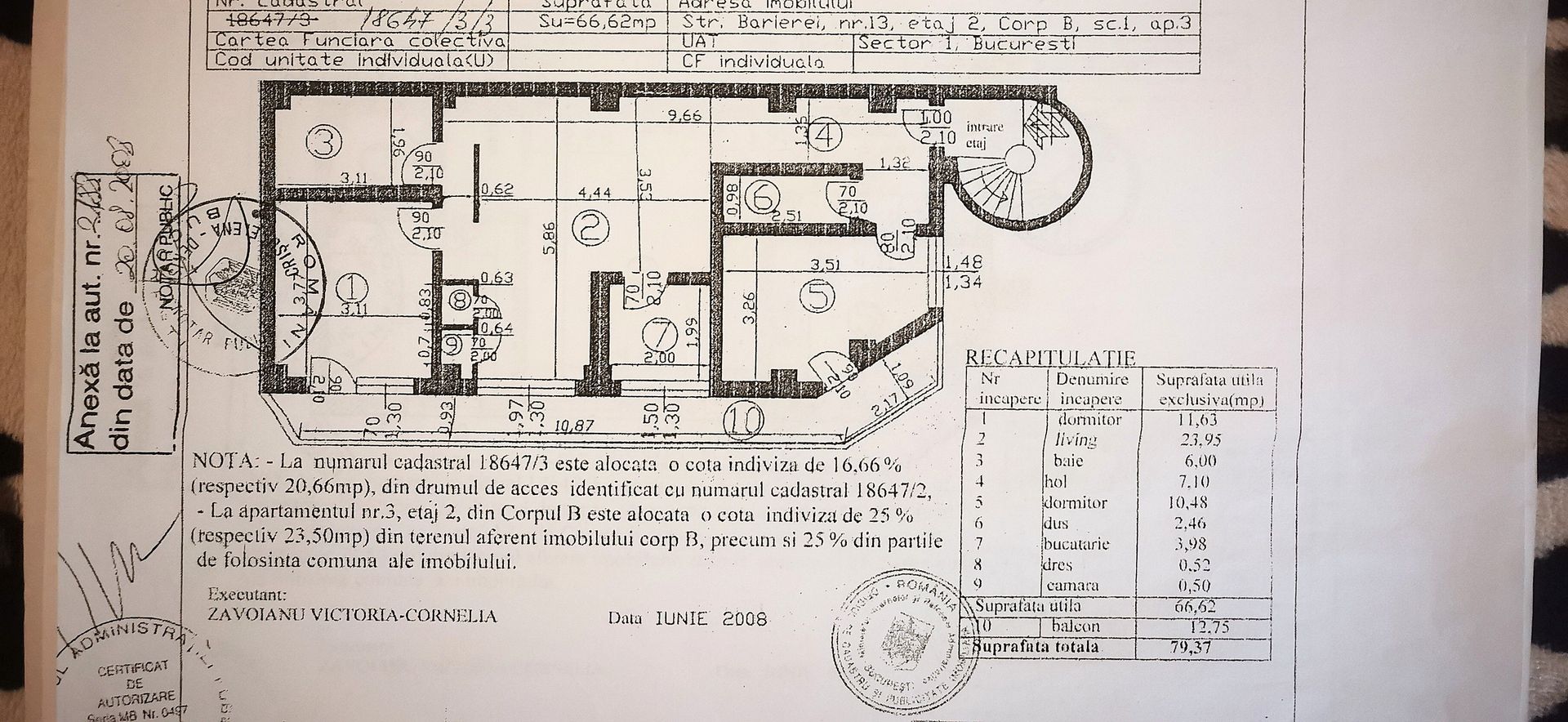 Apartament 3 camere - Central Plevnei (vizavi de Orhideea Gardens) - Poză 21