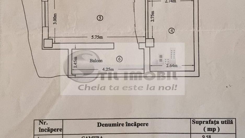 Ap cu 3 camere, 58 mp + terasa 40 mp si loc de parcare - 115000 euro - Poză 12