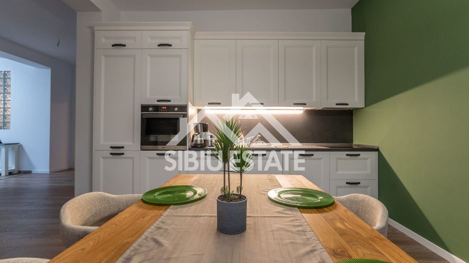 Apartament de inchiriat 3 camere cu grădină-Zona Calea Cisnadiei - Poză 14