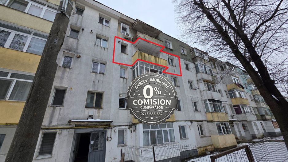 Apartament cu 2 camere, etaj 3, VASLUI zona COPOU - Alecsandri; - Poză 1