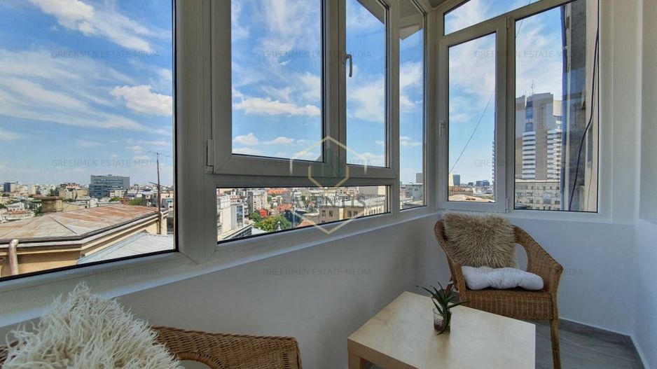 3 camere renovat, bloc reconsolidat, vedere deschisa Est si Vest, Universitate  - Poză 7