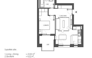 Apartament 2 camere Avalon Pipera I parcare I Mobilat & Utilat I COM0% - Poză 2