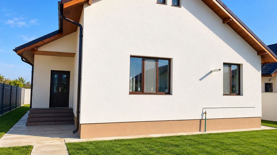 CASĂ INDIVIDUALĂ  DOMNESTI I COMPLEX PRIVAT | TEREN 430 MP | MOBILATĂ ȘI UTILATĂ - Poză 1
