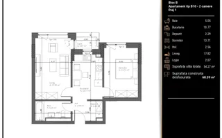 Apartment Premium | Zona Răcădău | 54 MP - Poză 11
