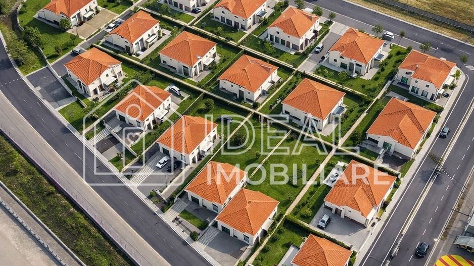 Teren dezvolatre duplex sau case individuale în Cristian - Poză 1