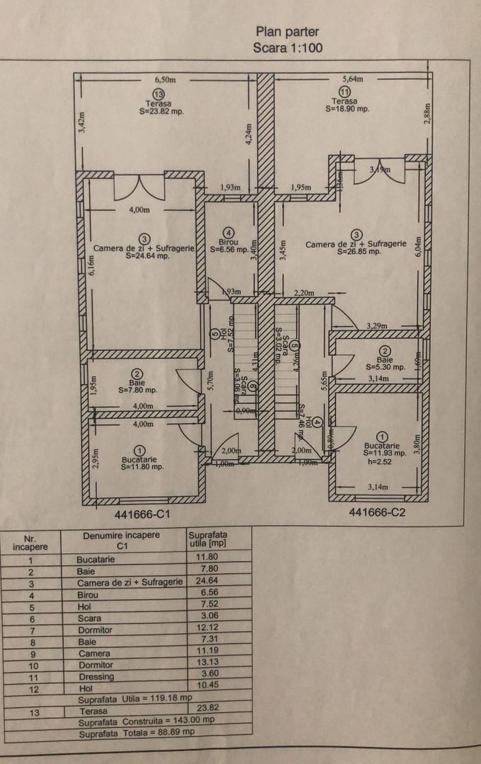 Duplex 4 camere | Terasă acoperită | Strada Asfaltata | Utilități complete - Poză 11