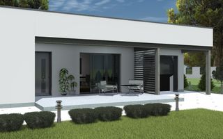 Casa individuala parter cu garaj 813mp teren an 2024 - Poză 1