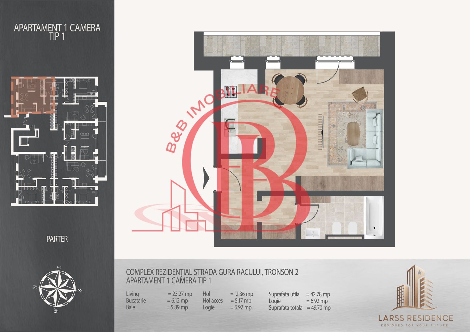 Garsoniera ideala investitie  Pallady Metrou Nicolae Teclu - Schiță 11