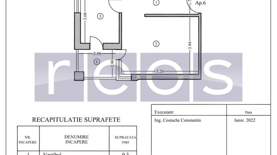 VANZARE 2 CAMERE | DECOMANDAT | BLOC 2020| ZONA UNIRII - Poză 3