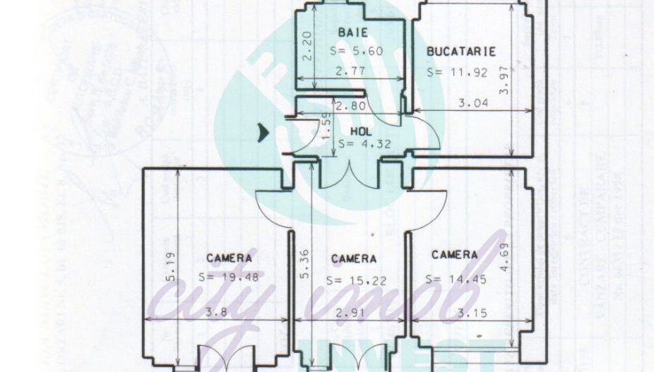 Bloc P+9 format din 2 scari in zona Calea Calarasilor - Poză 29