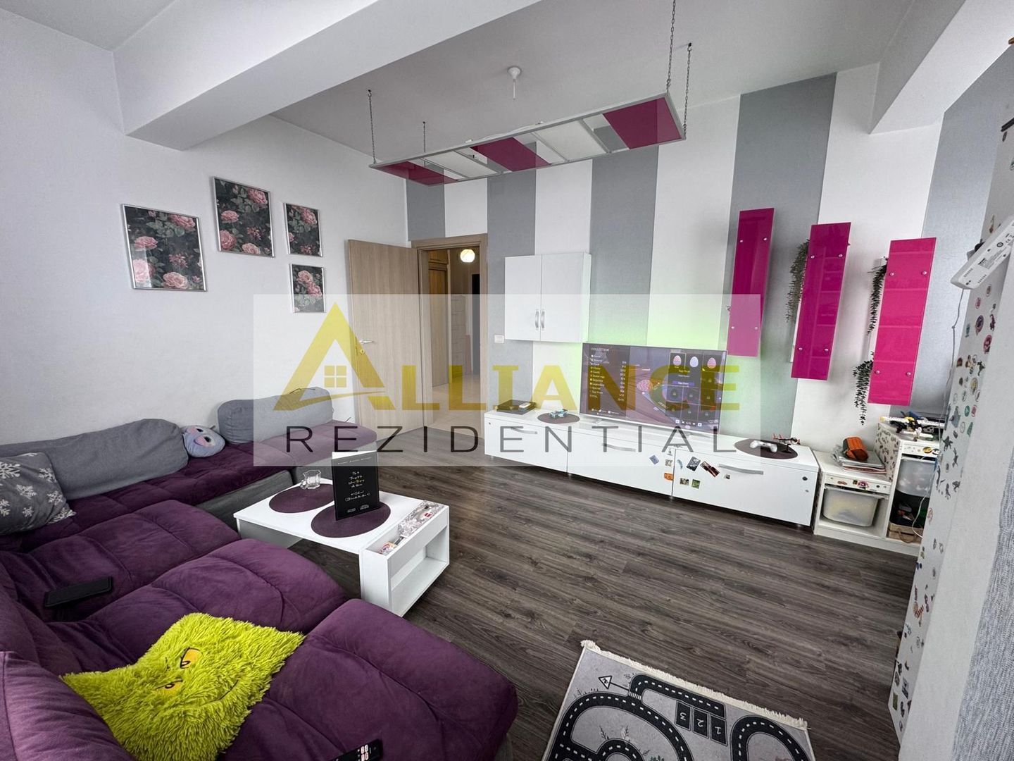 Apartament 2 camere de vanzare 64 mp etaj 5/5 mobilat si utilat - Poză 3