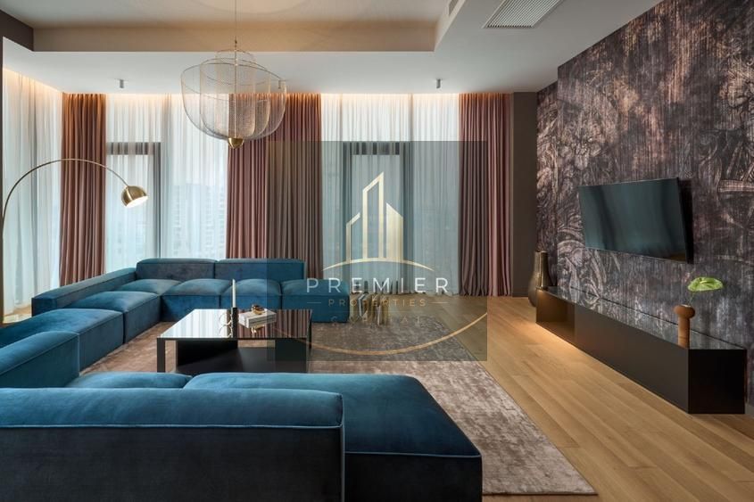 Apartament 3 camere One Herăstrău Towers  Vedere Parc | Etaj 11 | Înălțime 3,6m - Poză 2