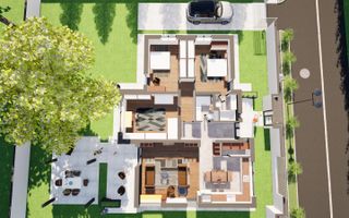 Casă Nouă Modernă cu 4 Camere – Strada Făcliei - Poză 15