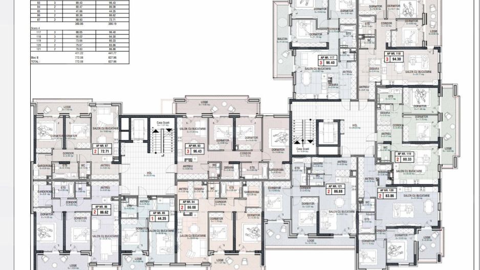 Vânzare apartament, 2 camere, strada Nicolae Dimo, Durlești - Poză 33