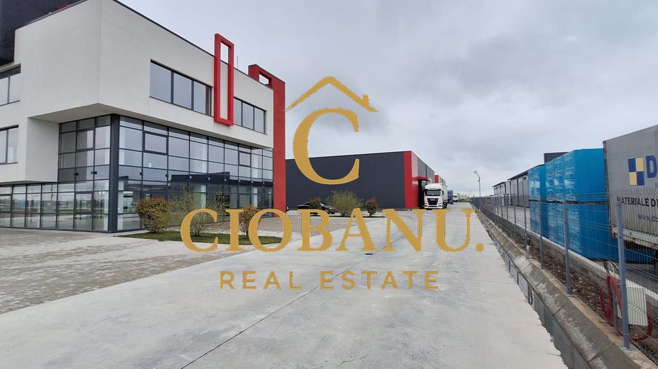 Hale industriale+Cladire de Birouri de inchiriat zona Aeroport - Poză 1