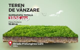 Lot de teren de vanzare excelent,Comuna Vidra, Ilfov, ideal investitie - Poză 1