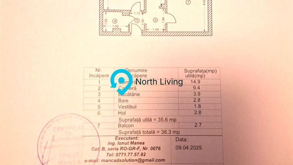 Apartament 2 camere, decomandat, zona Pantelimon - Poză 8