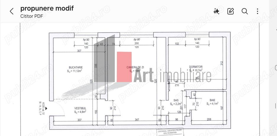 Vânzare apartament 2 camere semidecomandat Drumul Găzarului - Giurgiului - Poză 13